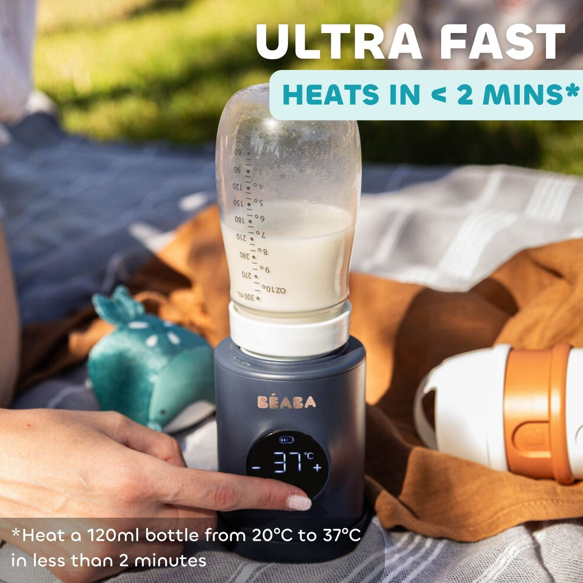 Milk Nomad Portable Bottle Warmer - Night Blue