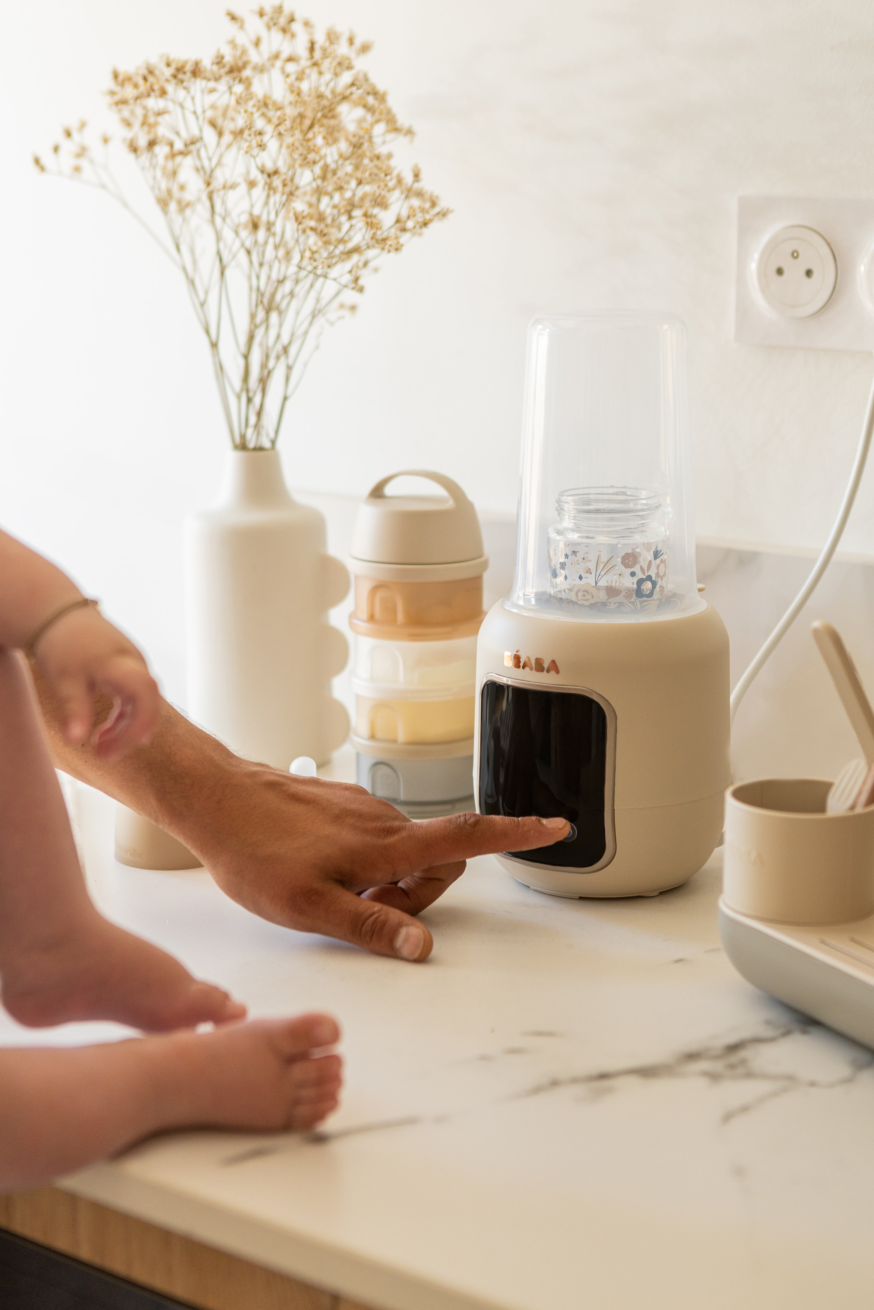 Multi Milk 5 in 1 Bottle Warmer - Clay