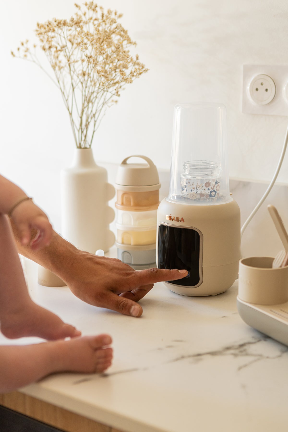 Multi Milk 5 in 1 Bottle Warmer - Clay