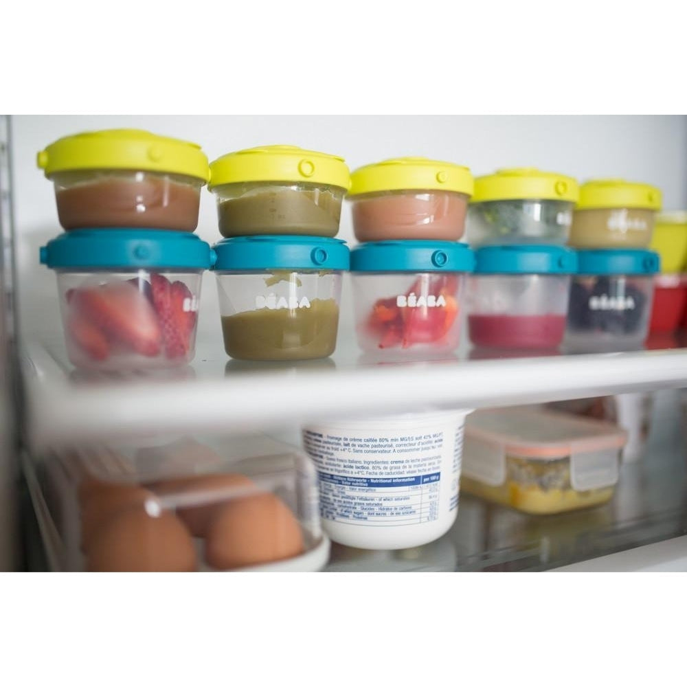 Beaba 60ml & 200ml Stackable Food Jars (1)