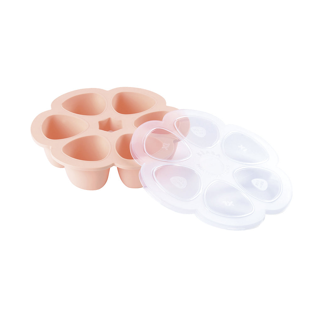 Beaba Silicone Multiportions 150ml- Pink (1)