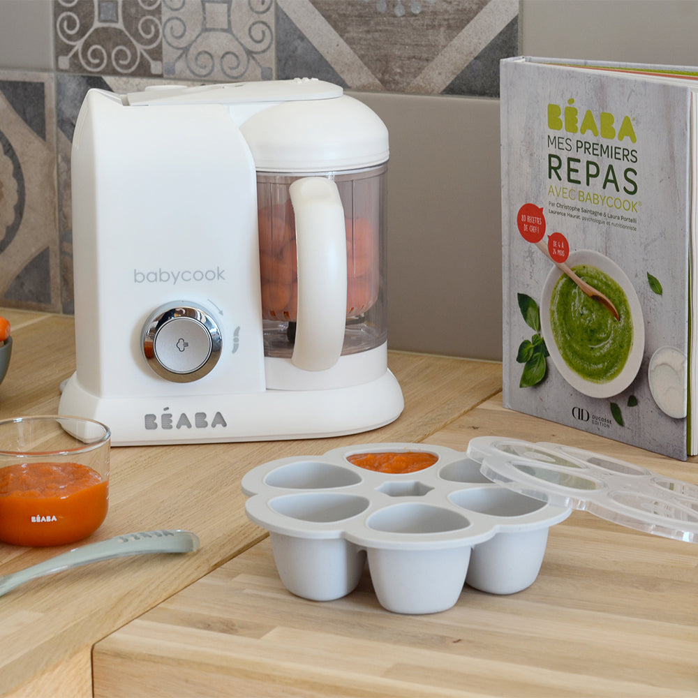 Beaba Silicone Multiportions 90ml - Grey (3)