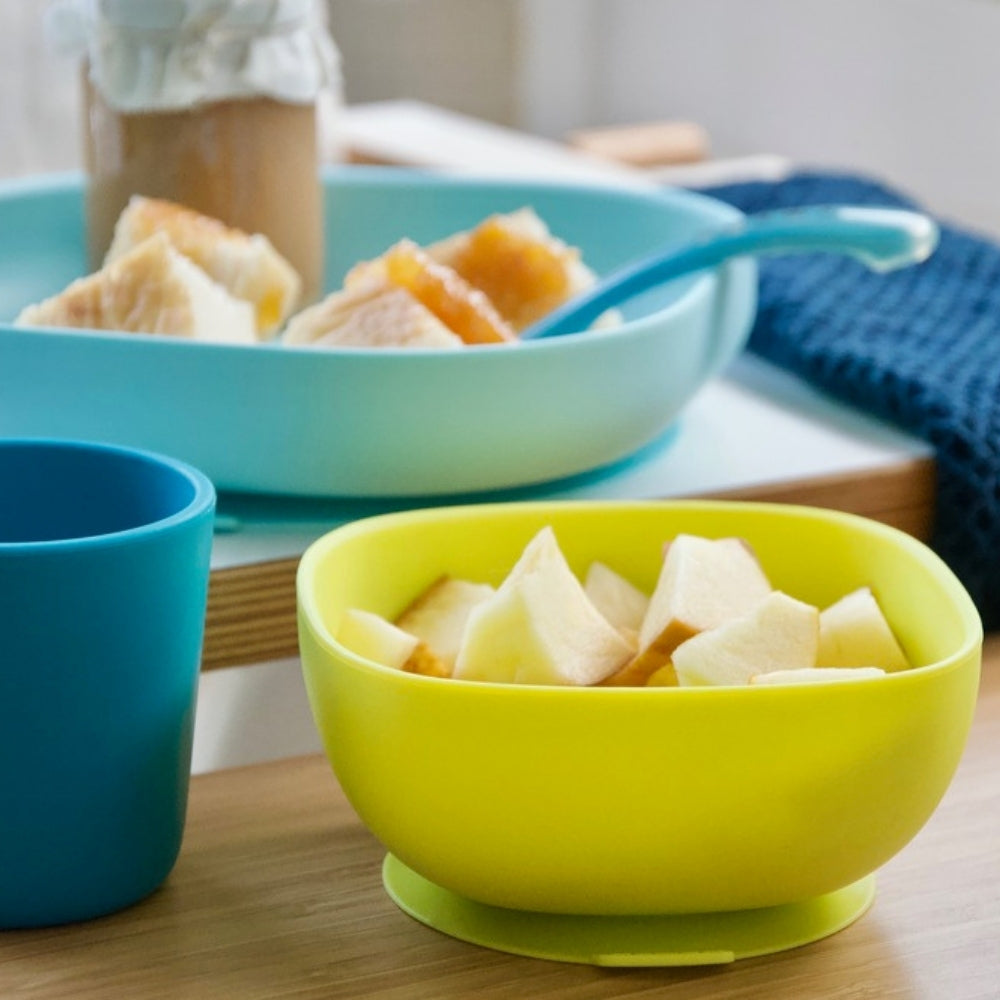 Beaba Silicone Suction Meal Set - Blue (2)