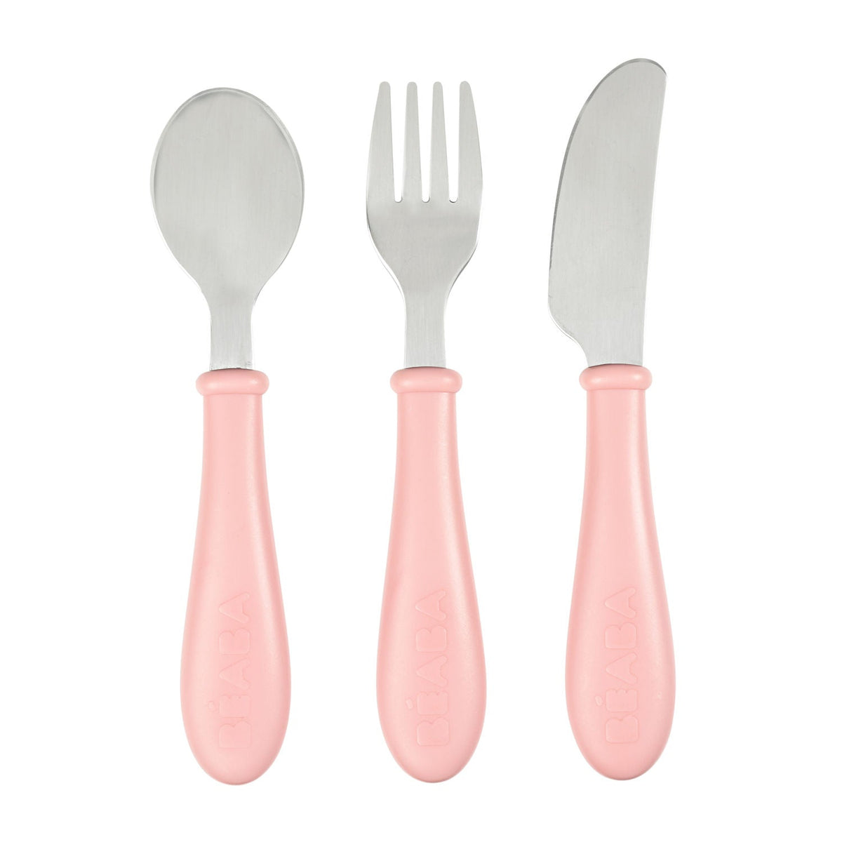 Toddler Cutlery Set - Old Pink