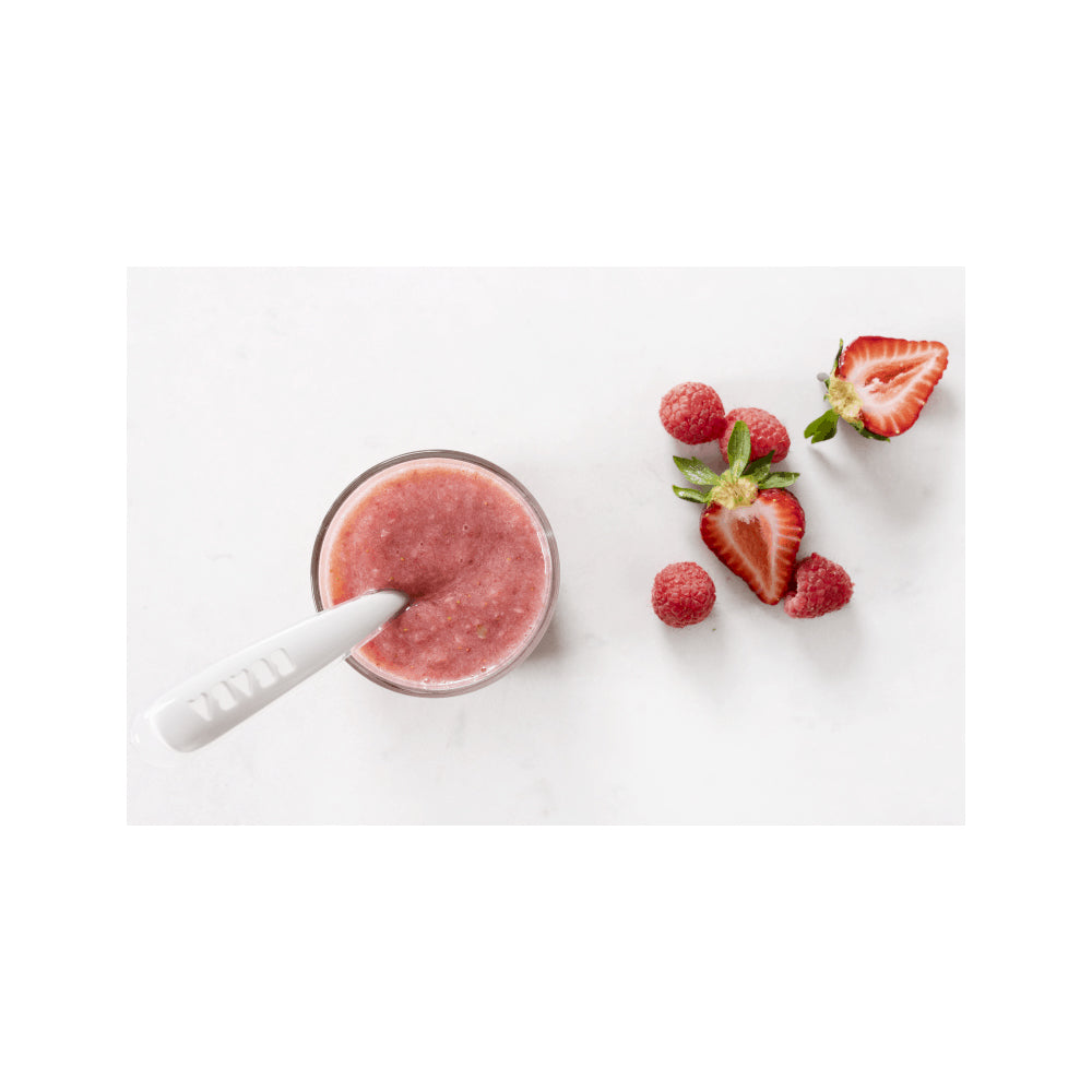 Beaba 1st Age Silicone Spoon - Grey (1)