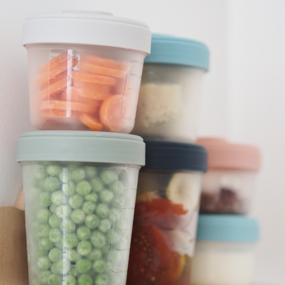 Beaba Pro Food Storage Set - 6 Clip Portions 2x90 ml/2x150ml/2x250 ml (3)