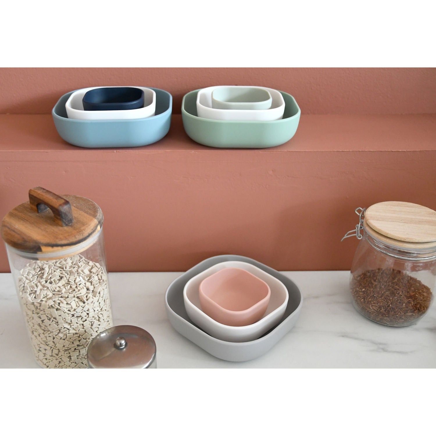 Silicone Nesting Bowl Set