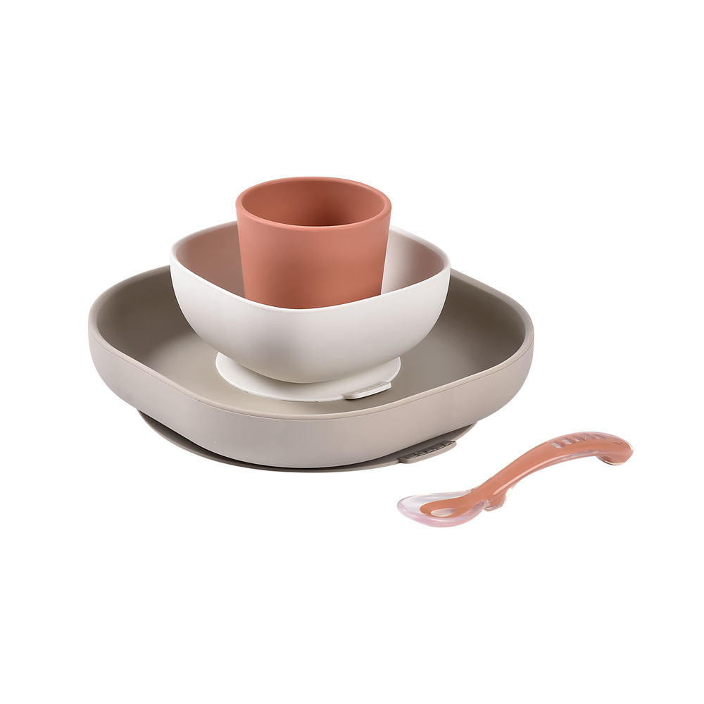 Silicone Meal Set - Terracotta