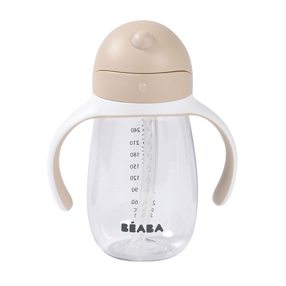 Beaba Straw Cup 300ml - Clay