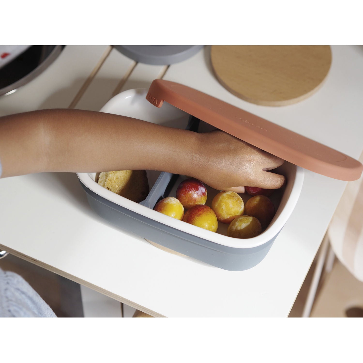 Ceramic Lunch Box - Mineral/Terracotta