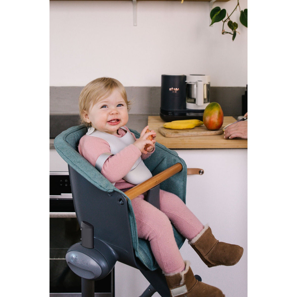 Up & Down High Chair Seat Cushion - Laurier