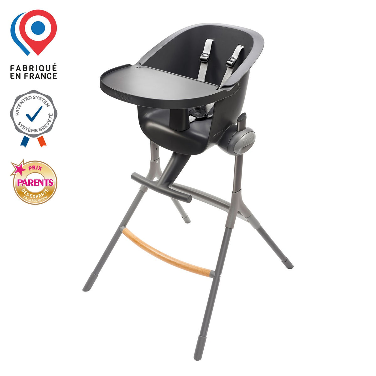 Up & Down Highchair - Mineral Grey