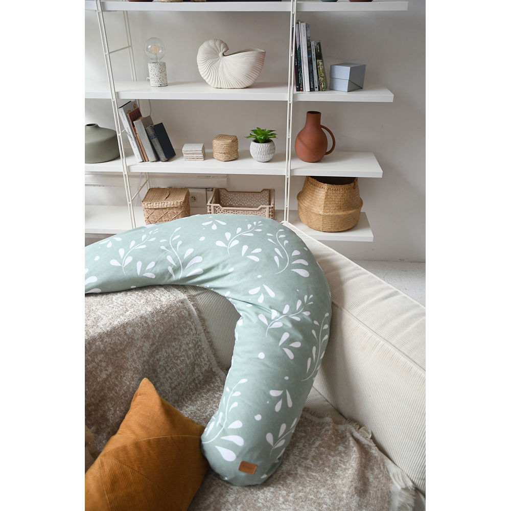Beaba Big Flopsy Maternity & Nursing Pillow - Print Jersey Nature