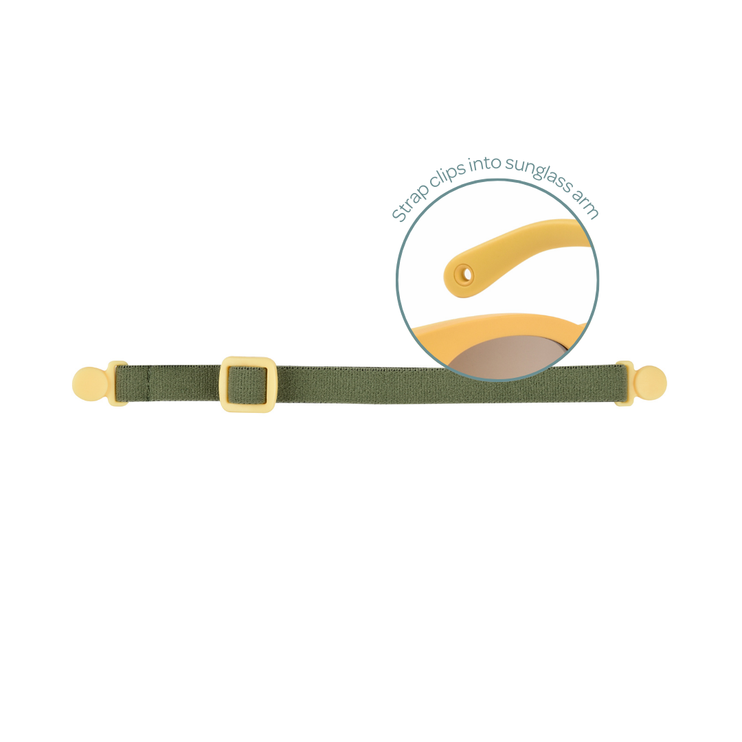 Delight Baby Sunglasses - Honey Gold - 9-24 Months