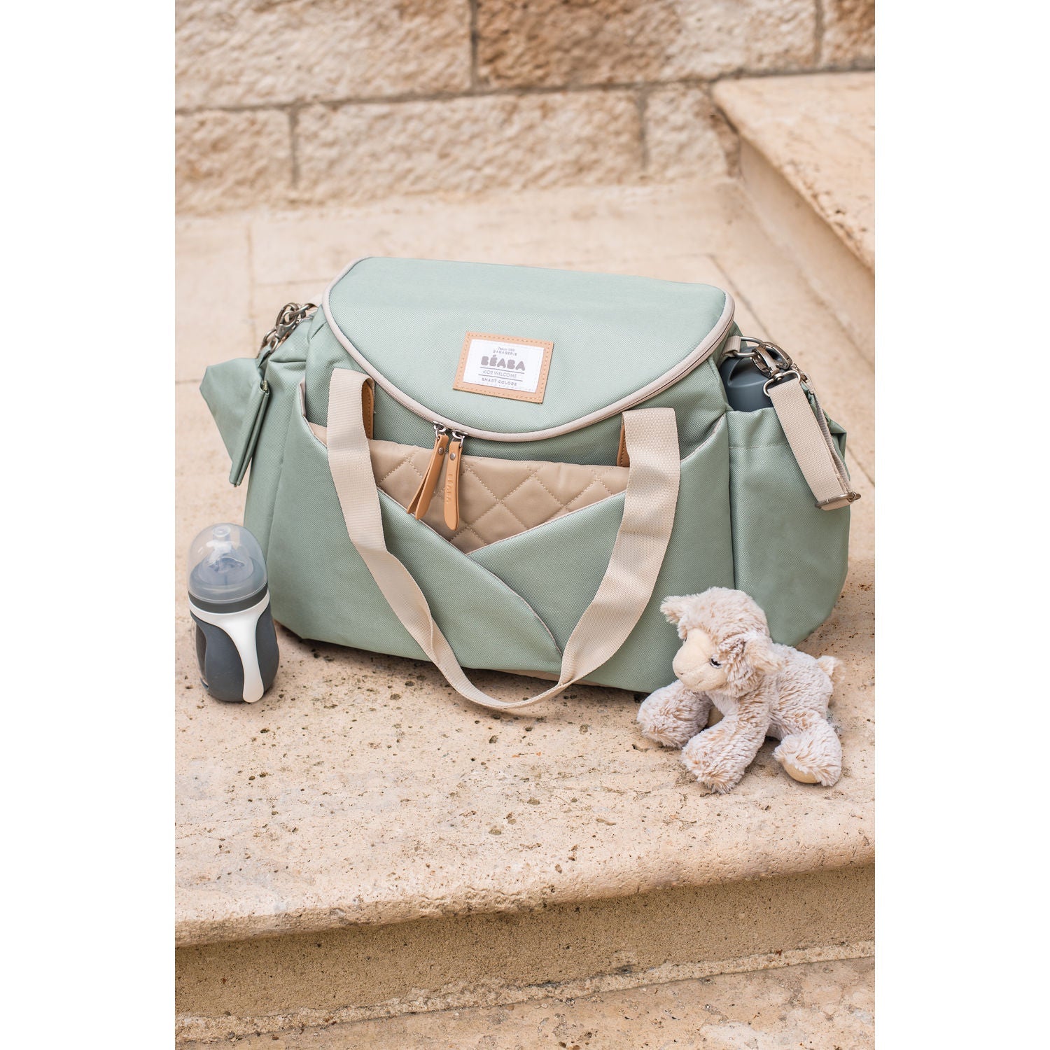Sydney II Nappy Bag - Sage Green
