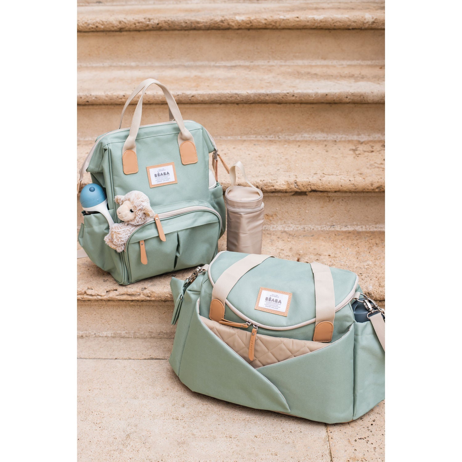 Sydney II Nappy Bag - Sage Green