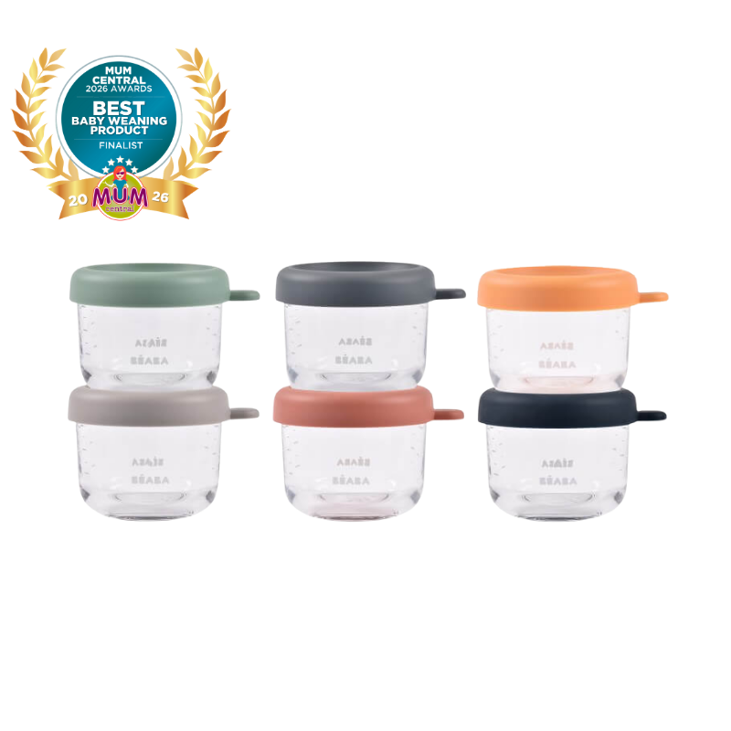 150ml Glass Containers - 6 Pack