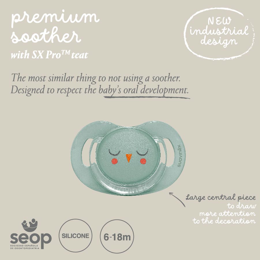 Bonhomia Owl SX Pro Soother 6-18 Months