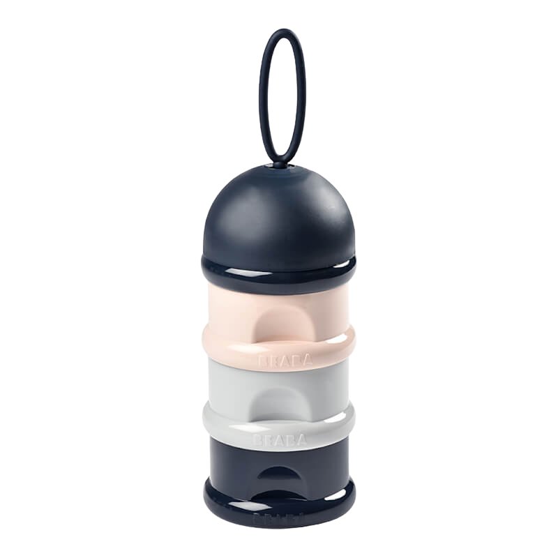 Dark Blue/Pink Formula & Snacks Container