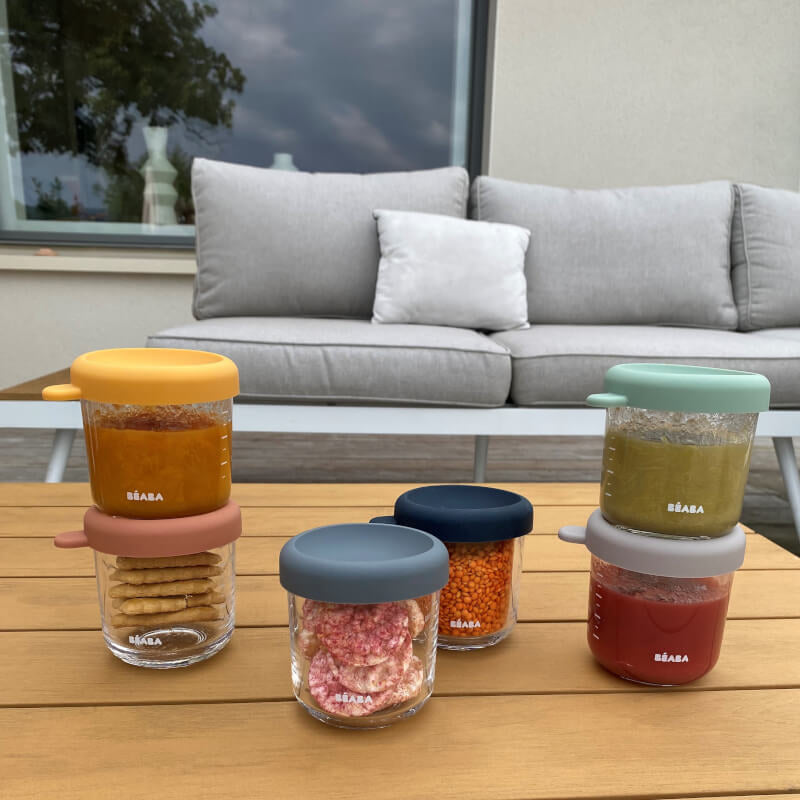 250ml Glass Containers - 6 Pack