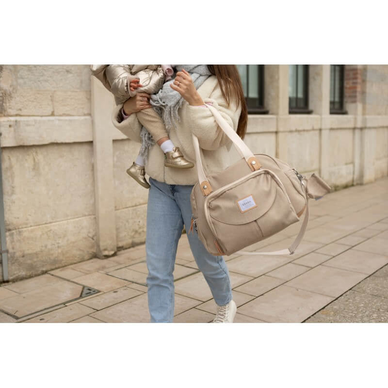 Beaba Geneva II Changing Bag - Eco Clay