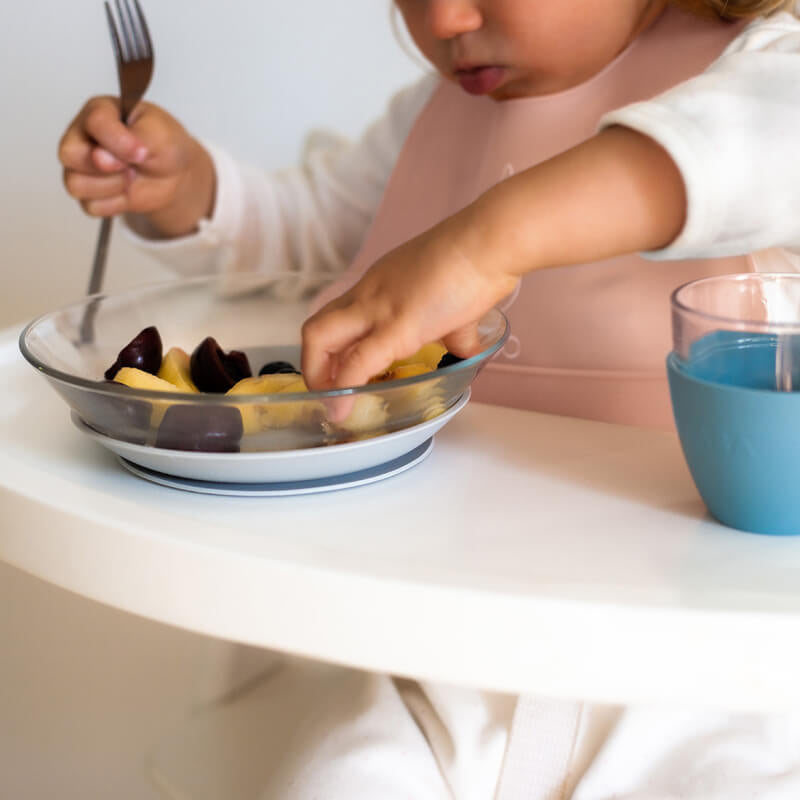 Beaba Glass Meal Set with Suction Pads - Jungle