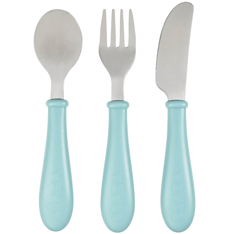 Toddler Cutlery Set - Airy Green