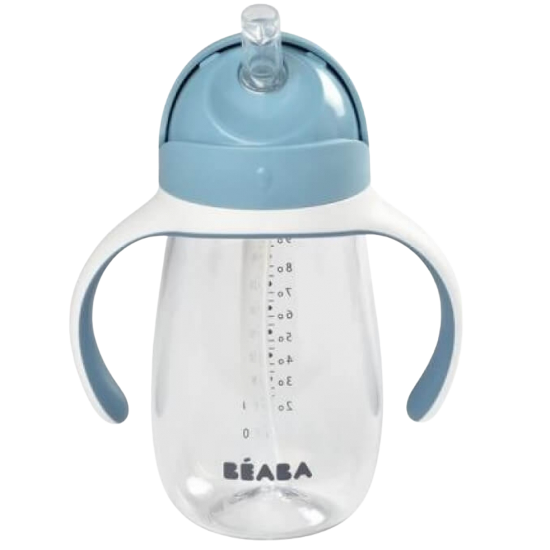 Beaba Straw Cup 300ml - Windy Blue