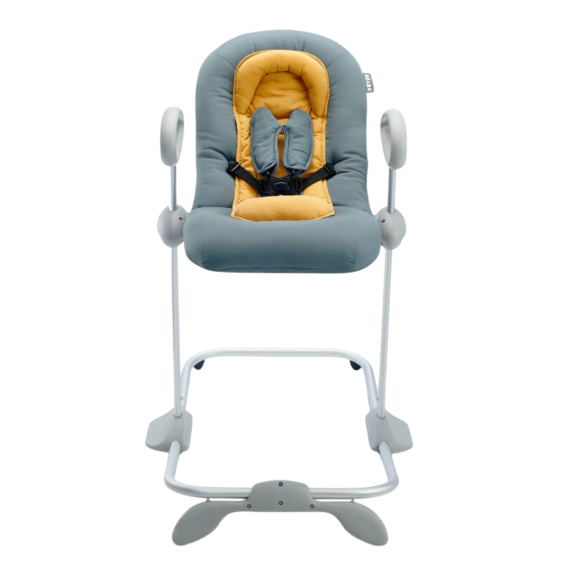 Beaba Up & Down Rocker III - Mineral Grey + Honey