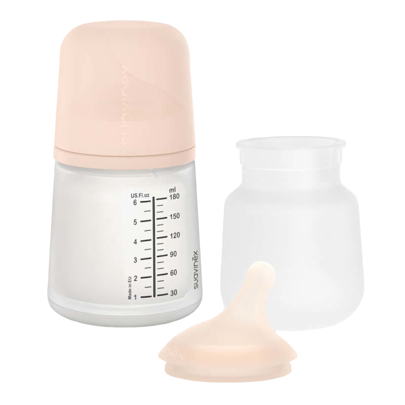 Suavinex Zero Zero Starter Set 180ml - Adaptable Flow 0+ months
