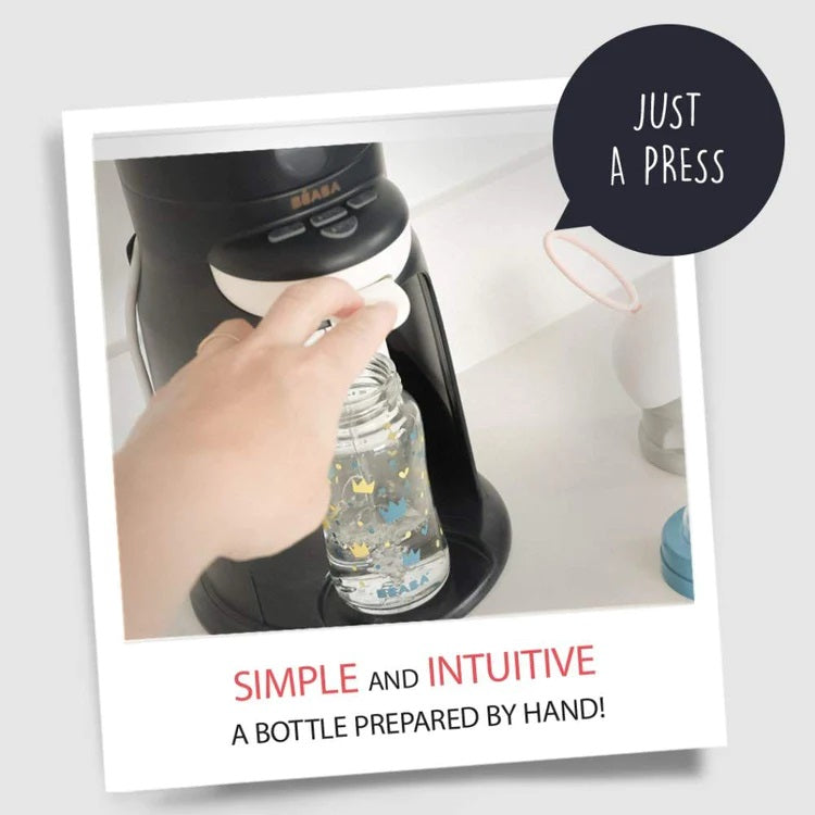 Prepare baby's bottle in 30 seconds!