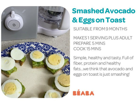 Smashed Avocado & Eggs on Toast