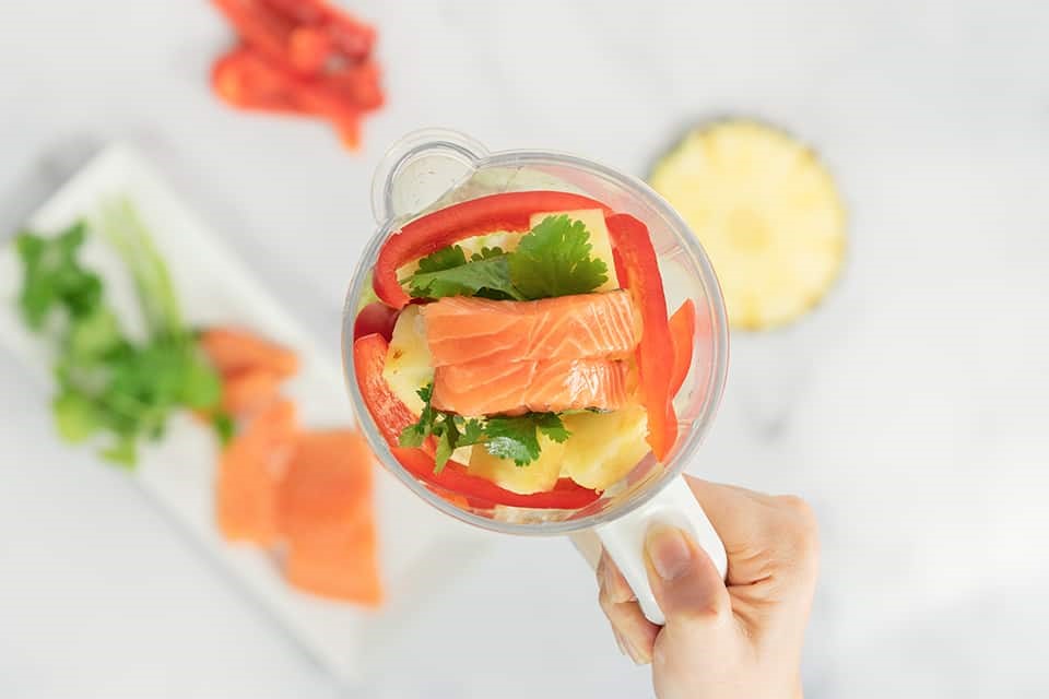 Thai Salmon with Rice