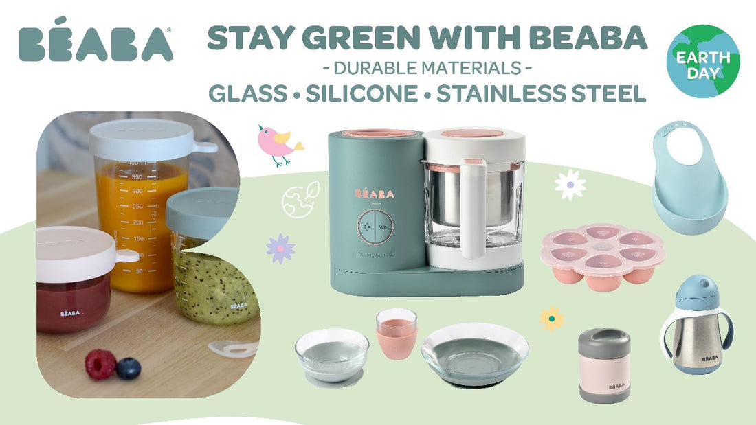 Stay GREEN this Earth Day with Beaba!