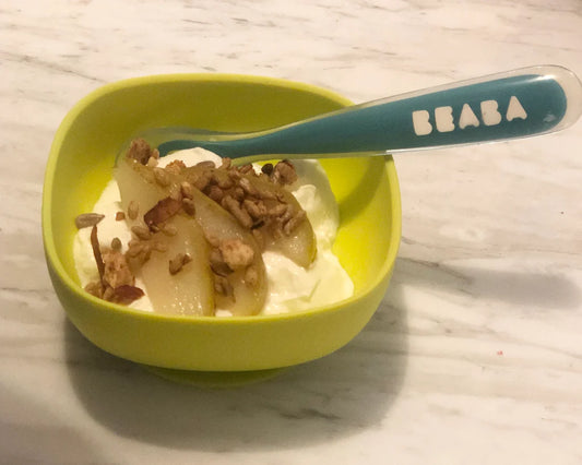 Steamed Pear Yoghurt Breakfast Recipe