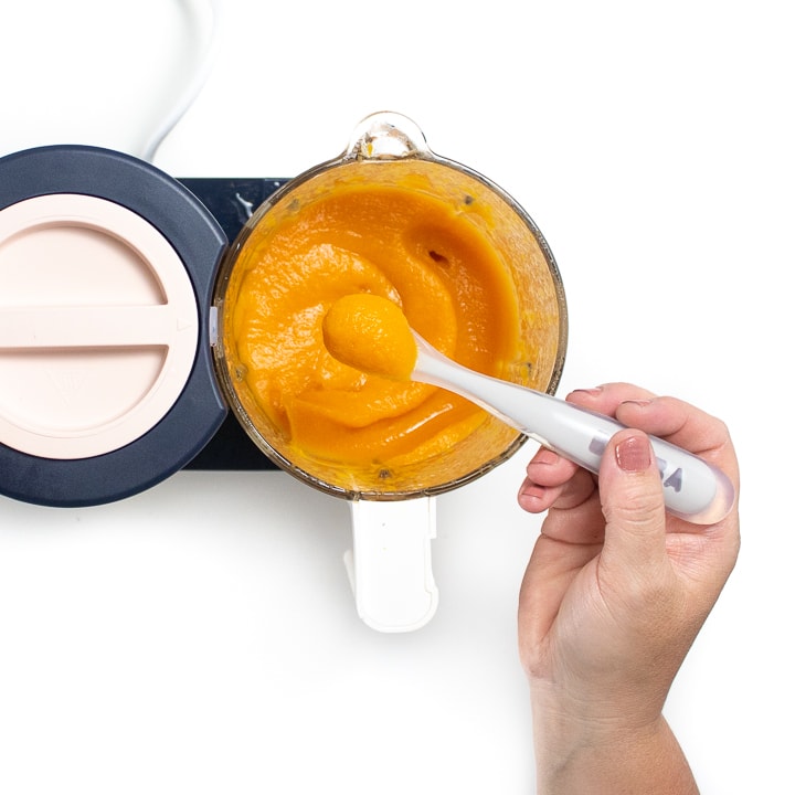 Sweet Potato and Apple Puree