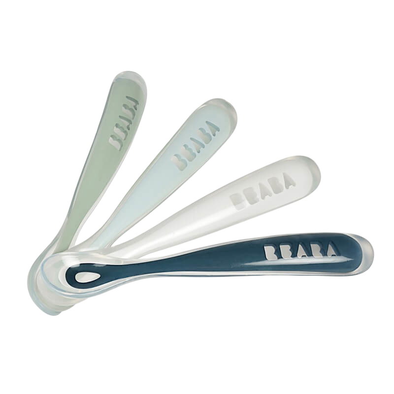 Beaba 1st Stage Silicone Spoons 4 Pack