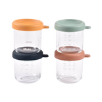 250ml Glass Containers - 4 Pack
