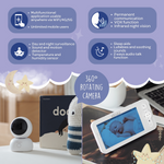 Zen Premium Video Baby Monitor - White