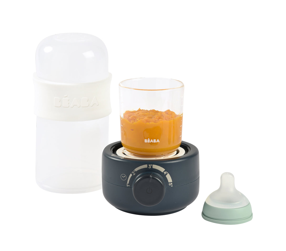 BabyMilk 3 in 1 Bottle Warmer - Night Blue