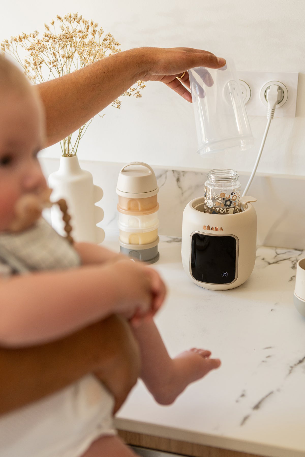 Multi Milk 5 in 1 Bottle Warmer - Clay