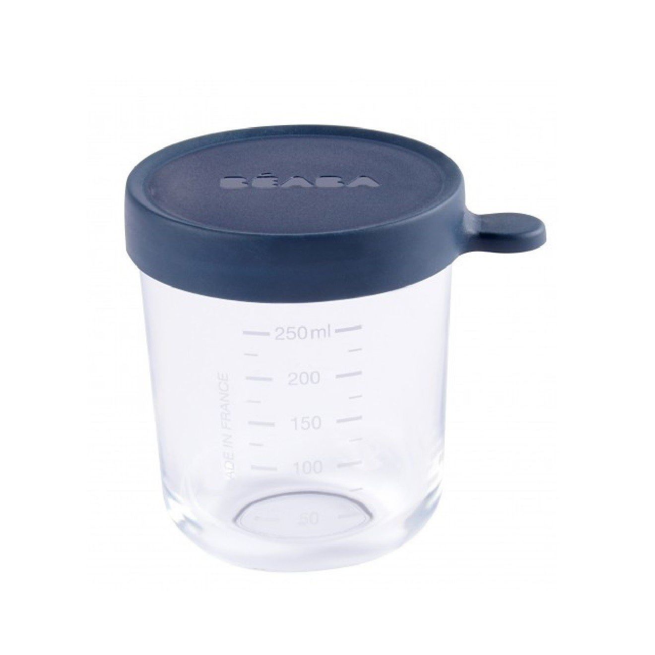 Superior Glass Jar 250ml - Dark Blue