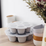Beaba Silicone Multiportions 150ml - Grey (4)