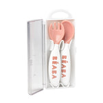 Travel Toddler Cutlery - Pink