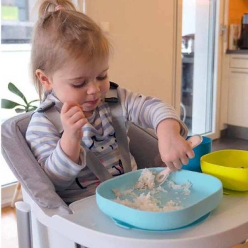 Beaba Silicone Suction Meal Set - Blue (3)