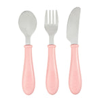 Toddler Cutlery Set - Old Pink