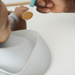 Beaba Silicone Bib - Light Mist (2)