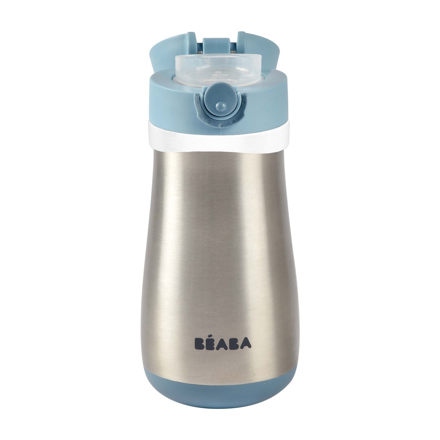 Stainless Steel Spout Bottle - Blue