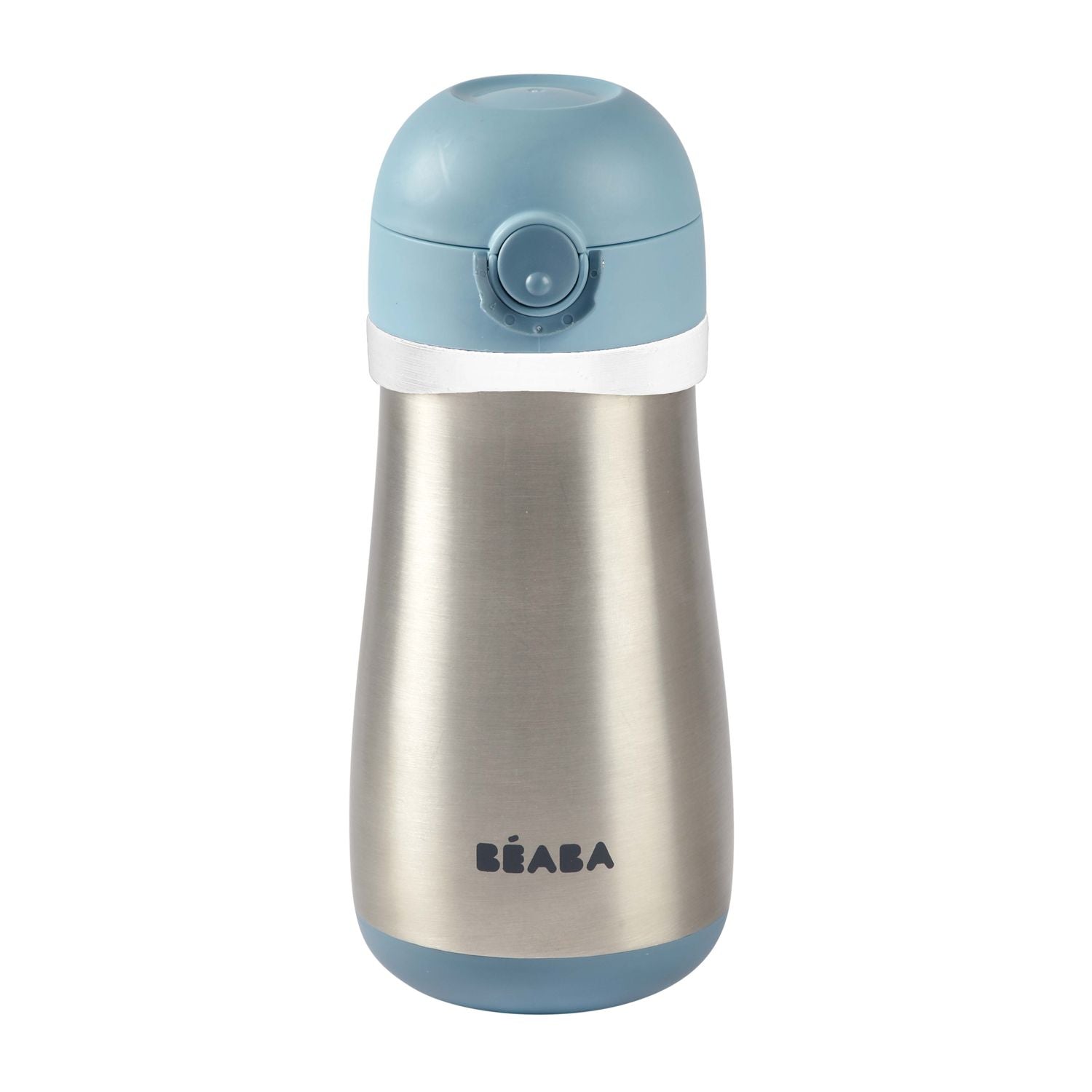 Stainless Steel Spout Bottle - Blue