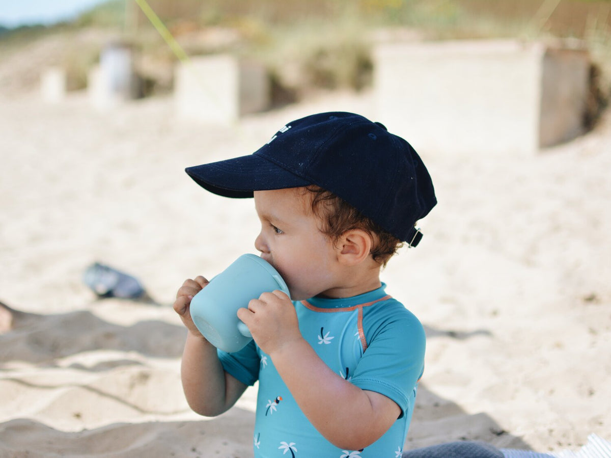 Silicone Sippy Cup - Blue